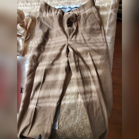 Men's plaid Tommy Hilfiger trousers - Picture 1 of 4